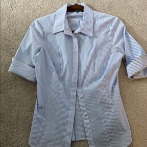 Pinstripe staple shirt